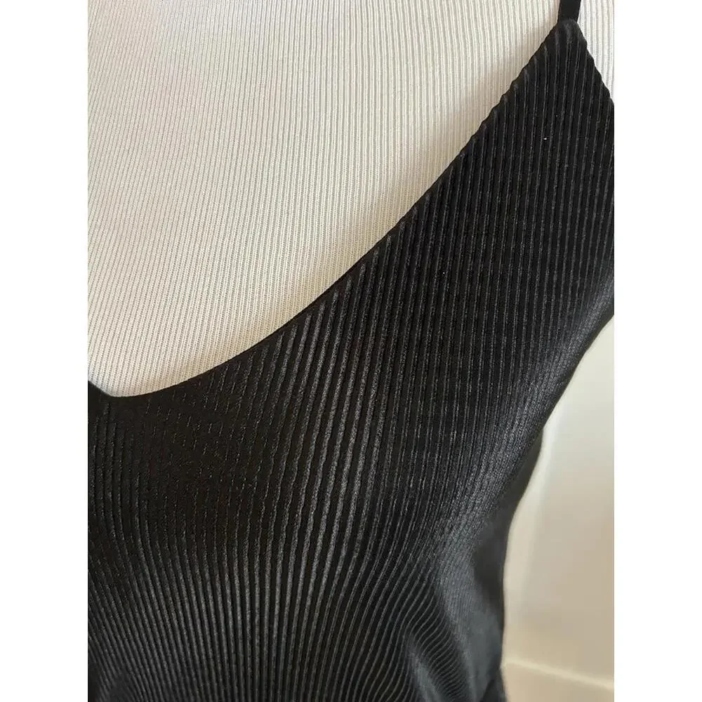 Everly black pleated‎ mini dress Size Small
